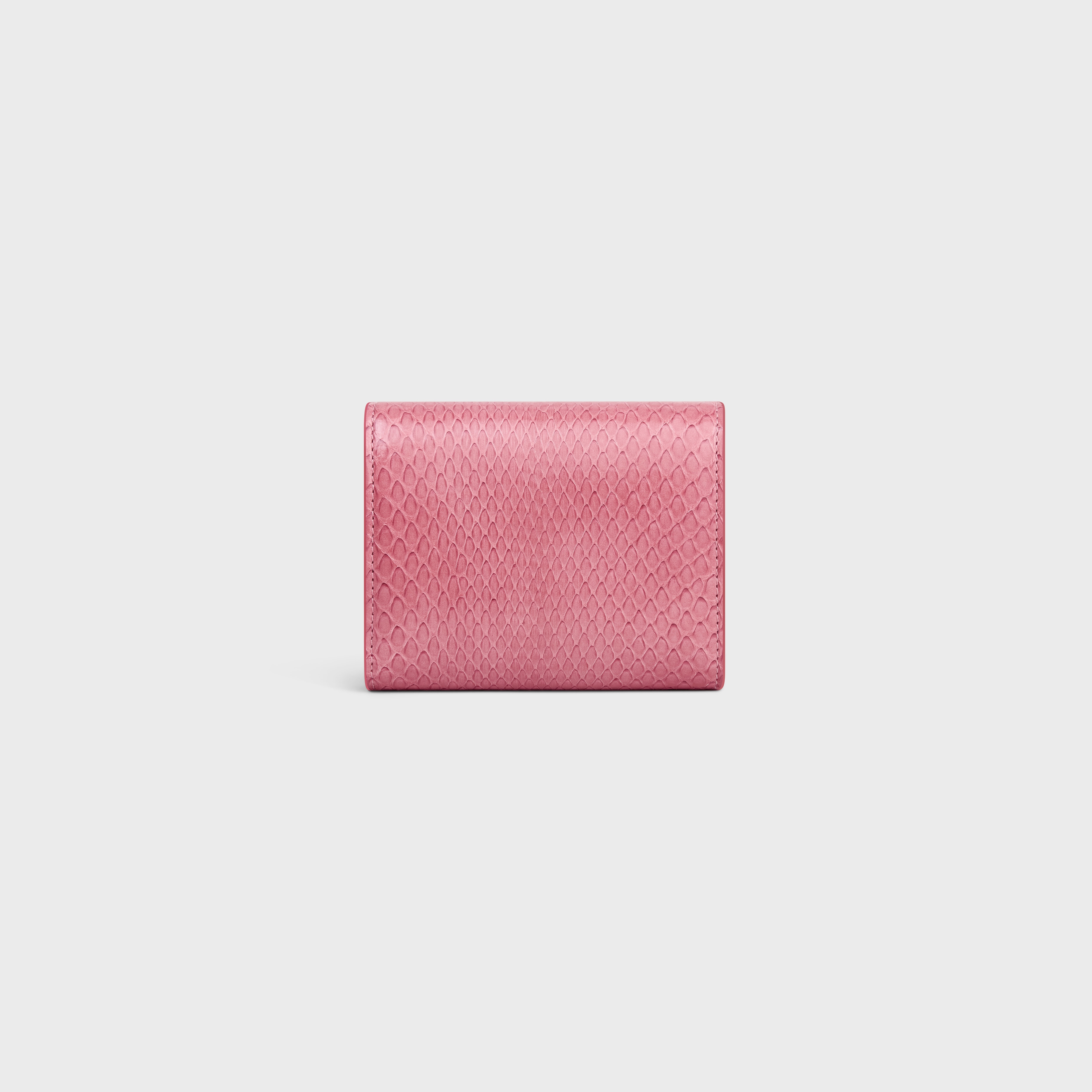 Small Flap Wallet TRIOMPHE in PYTHON - 3