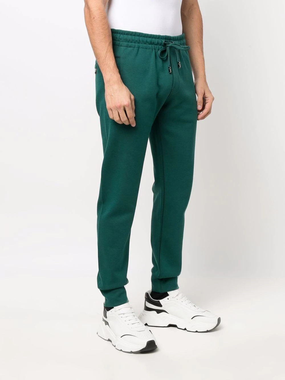 drawstring-waist track pants - 3