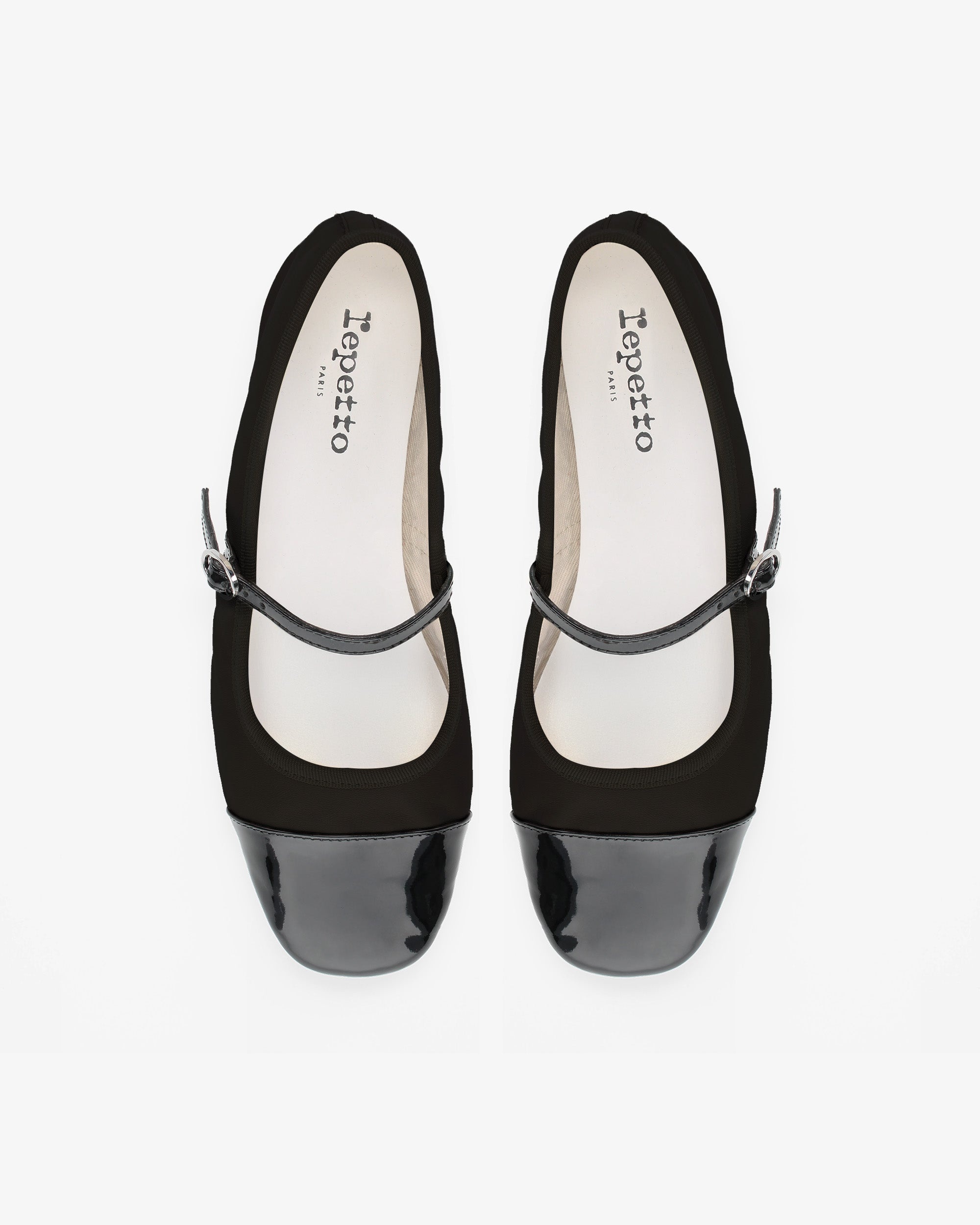【repetto】Mary-janes Georgiana メッシュ ホワイト Georgia Mary Janes - square-toe – Repetto