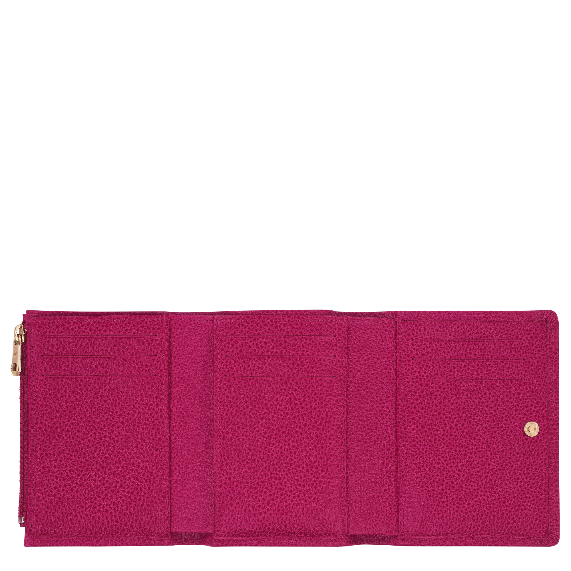 Le Foulonné Wallet Beetroot - Leather - 2
