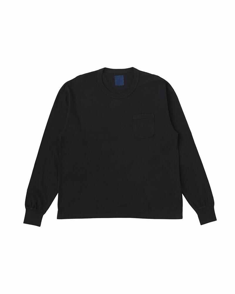 JUMBO TEE L/S BLACK - 1
