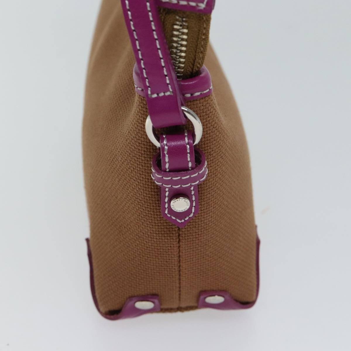 Burberry Blue Label Shoulder Bag Canvas Brown - 4