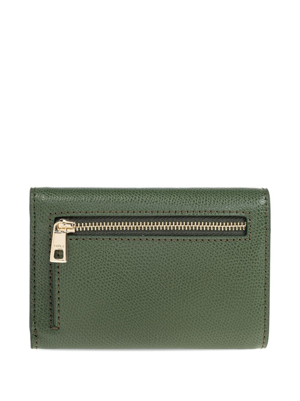 textured clasp wallet - 2