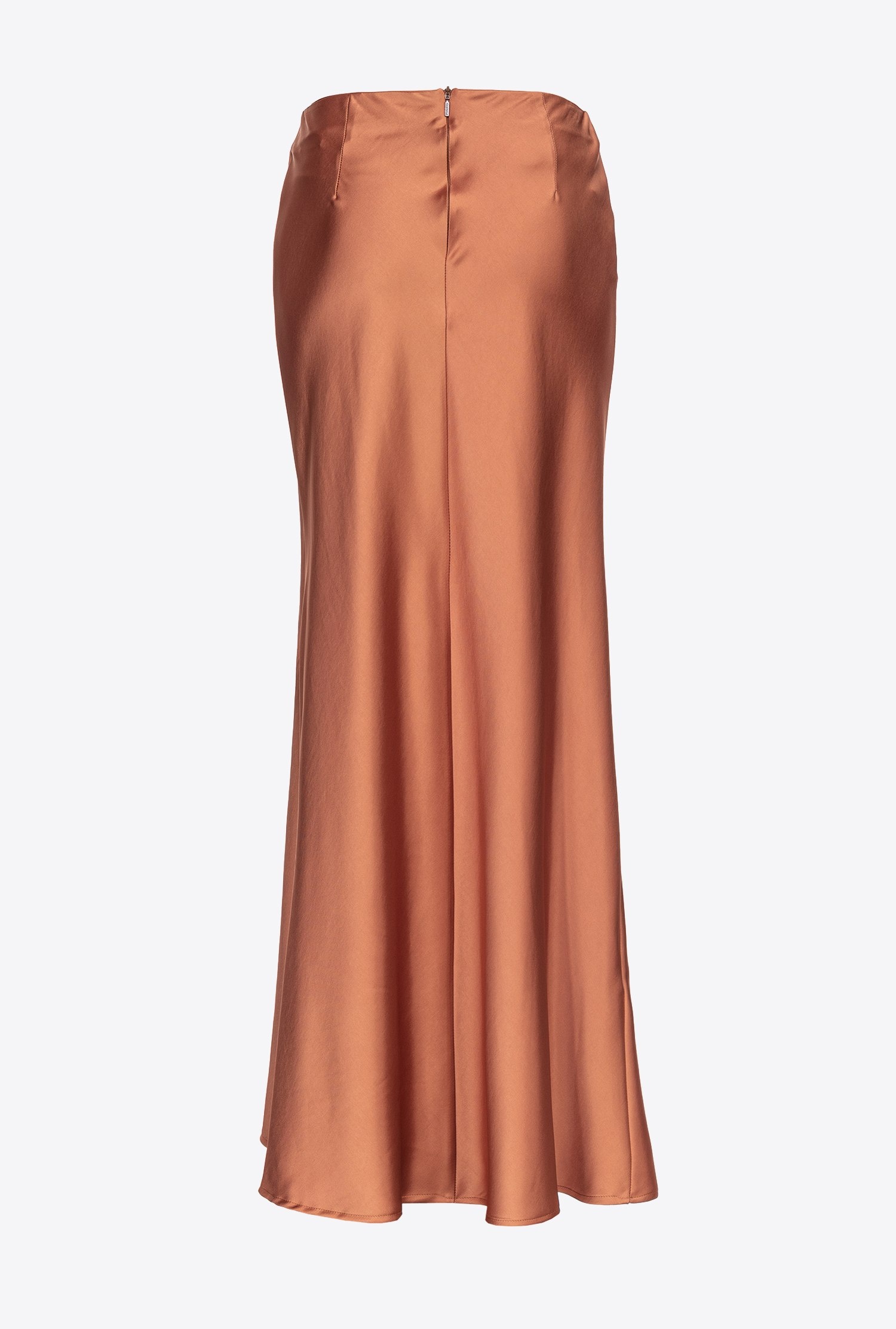 ELEGANT HAMMERED SATIN SKIRT - 5