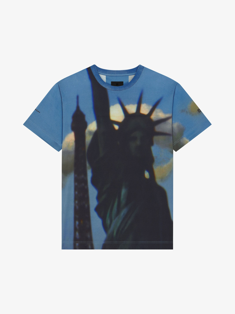 STATUE OF LIBERTY OVERSIZED T-SHIRT IN COTTON 1
