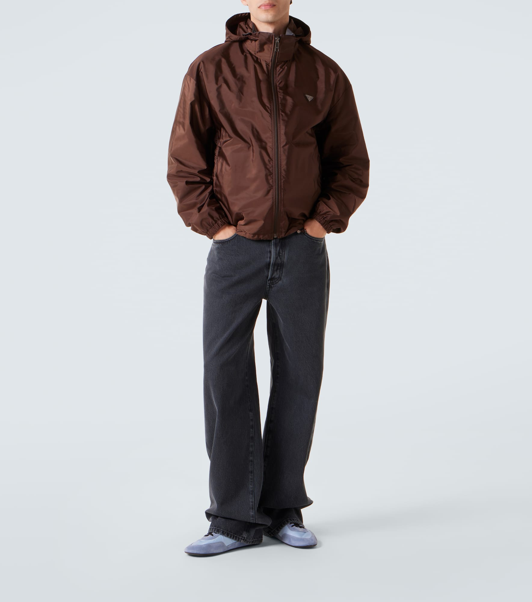Collapse Re-Nylon and suede sneakers - 2
