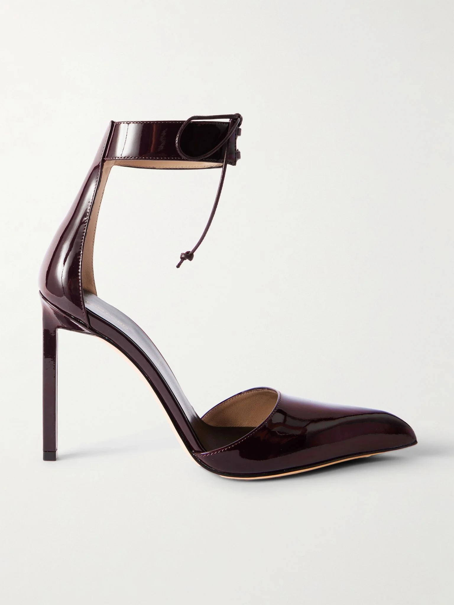 Patent-leather pumps Burgundy - 1