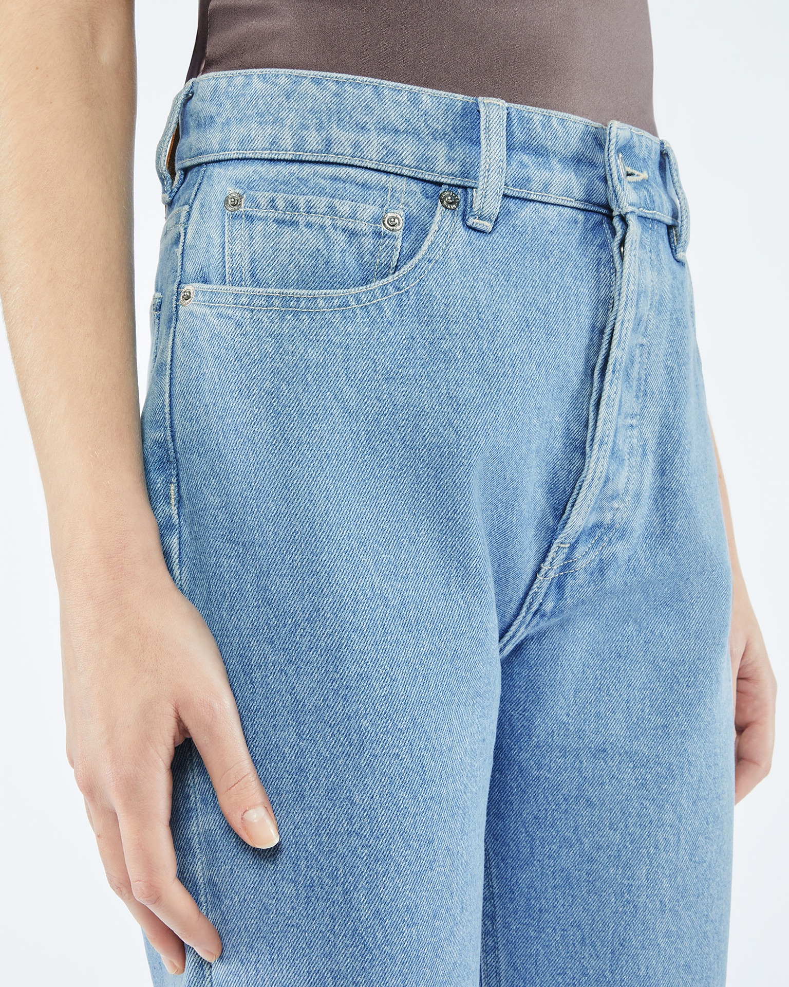 KEMIA - Straight-leg jeans - Eco light wash - 5