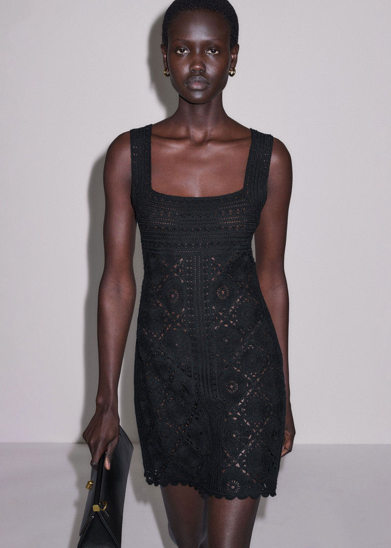 Crochet Mini Dress 6