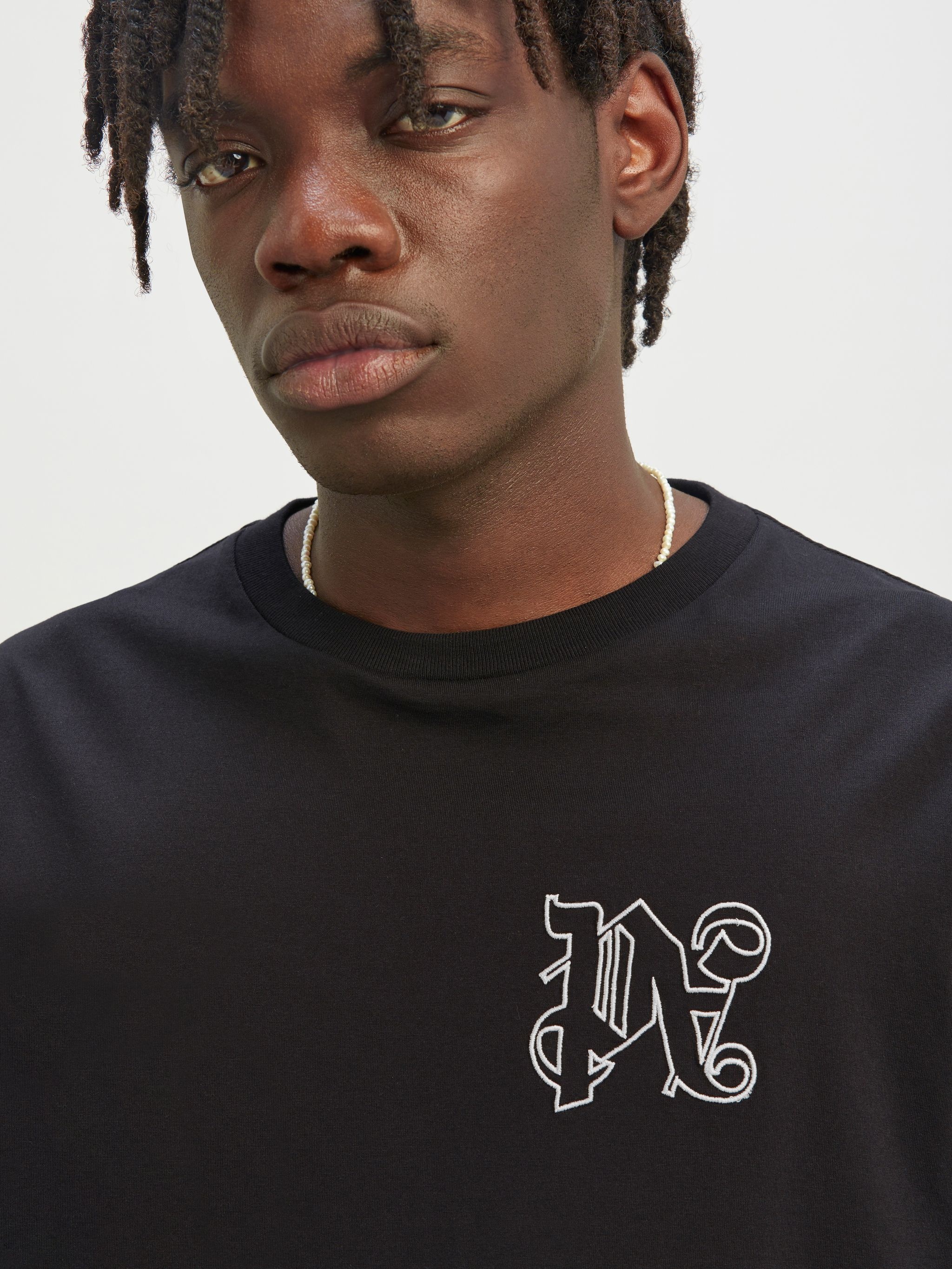 Palm Angels Monogram Regular T-Shirt | REVERSIBLE