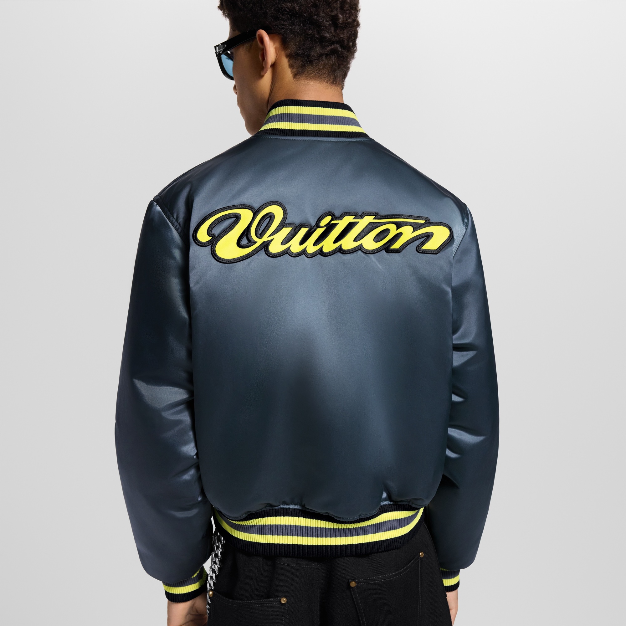Satin Baseball Blouson - 2