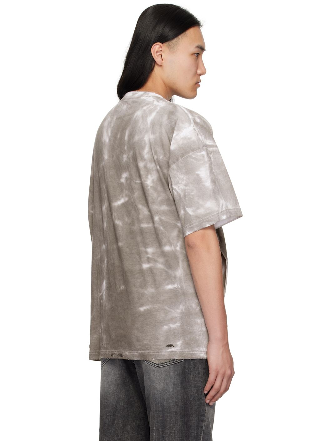 Gray Muddy 4 Sleeves T-shirt - 3