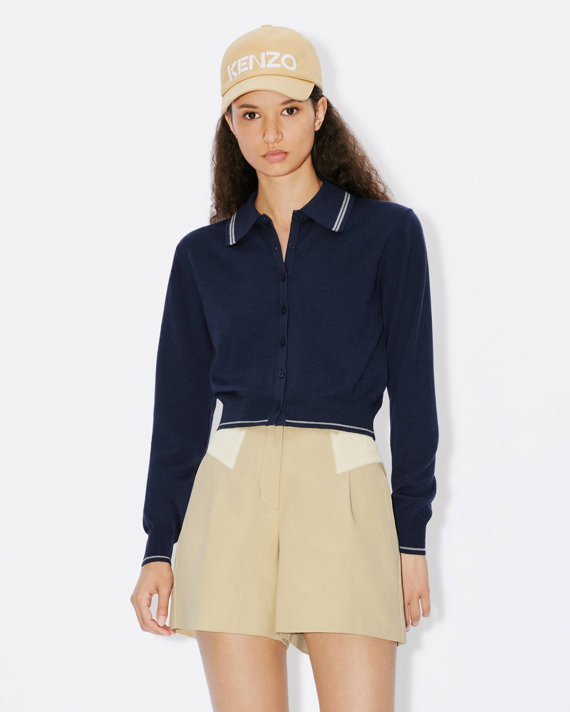 'KENZO Target' wool cardigan - 3