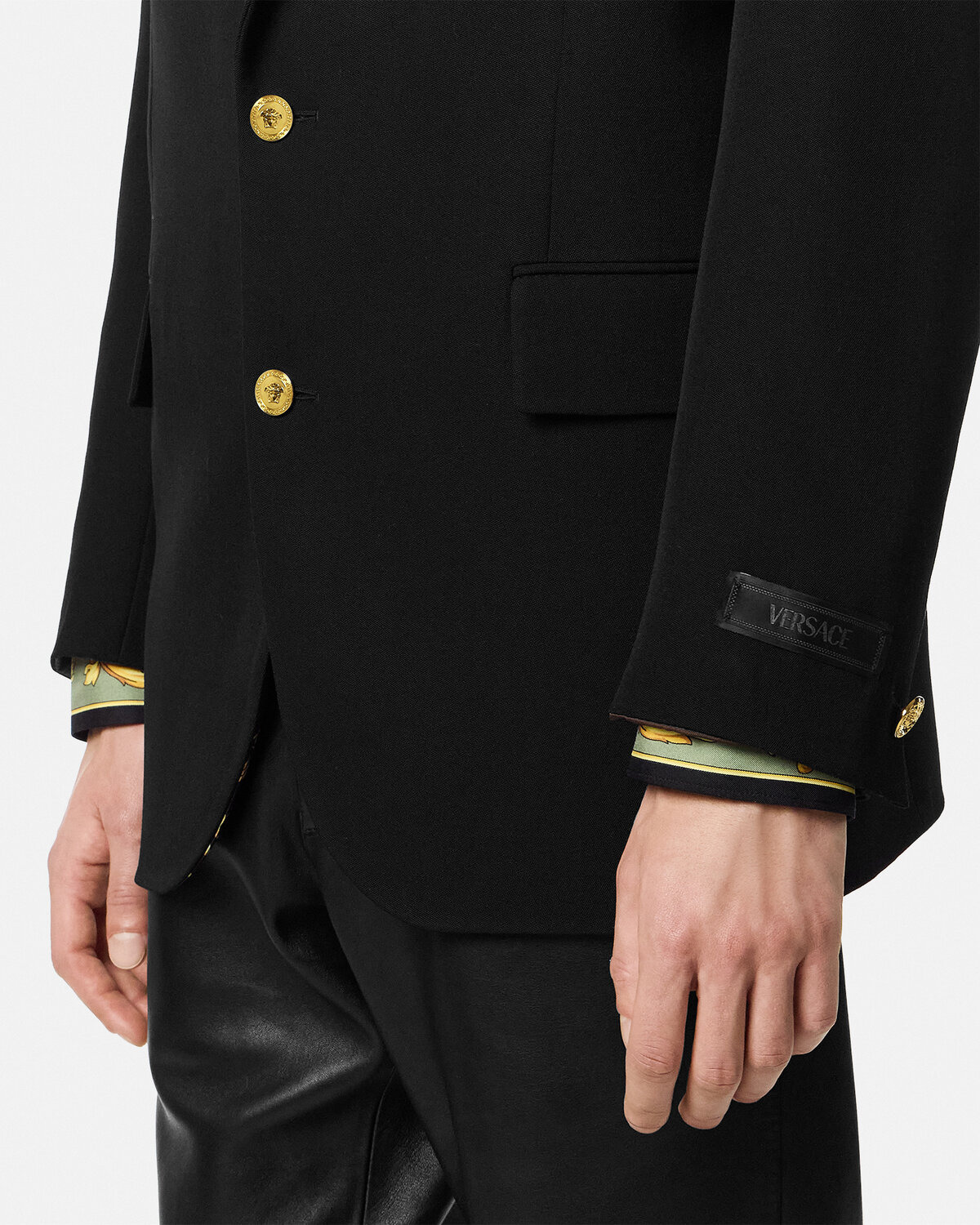 Wool Single-Breasted Blazer - 3