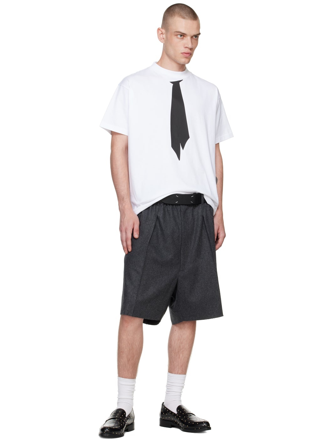 Gray Worker Shorts - 5