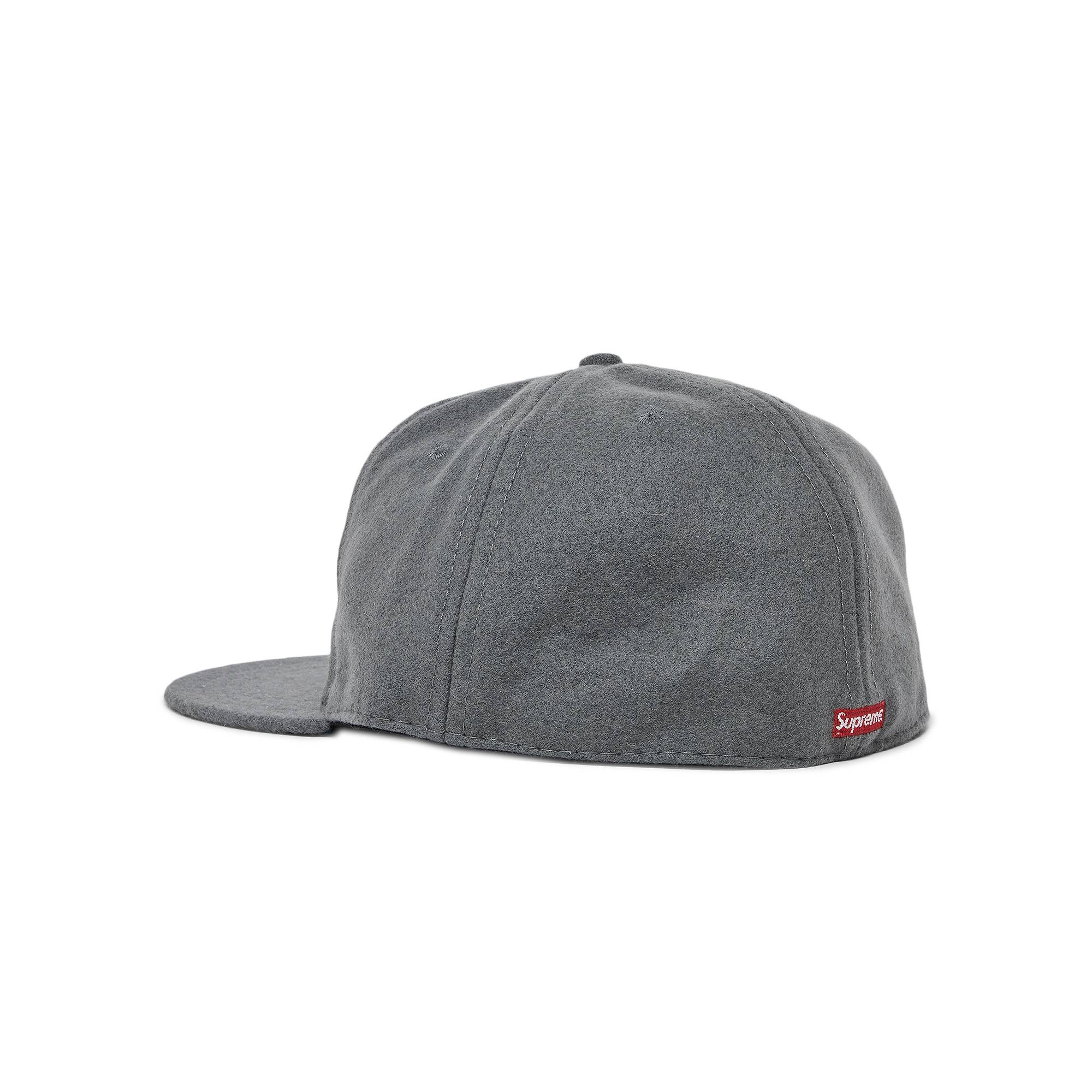 Supreme x Ebbets S Logo Fitted 6-Panel 'Grey' - 3