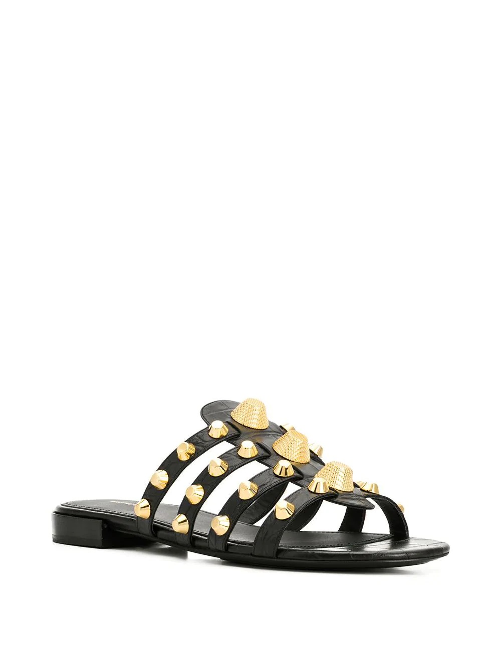 studded flat sandals - 2