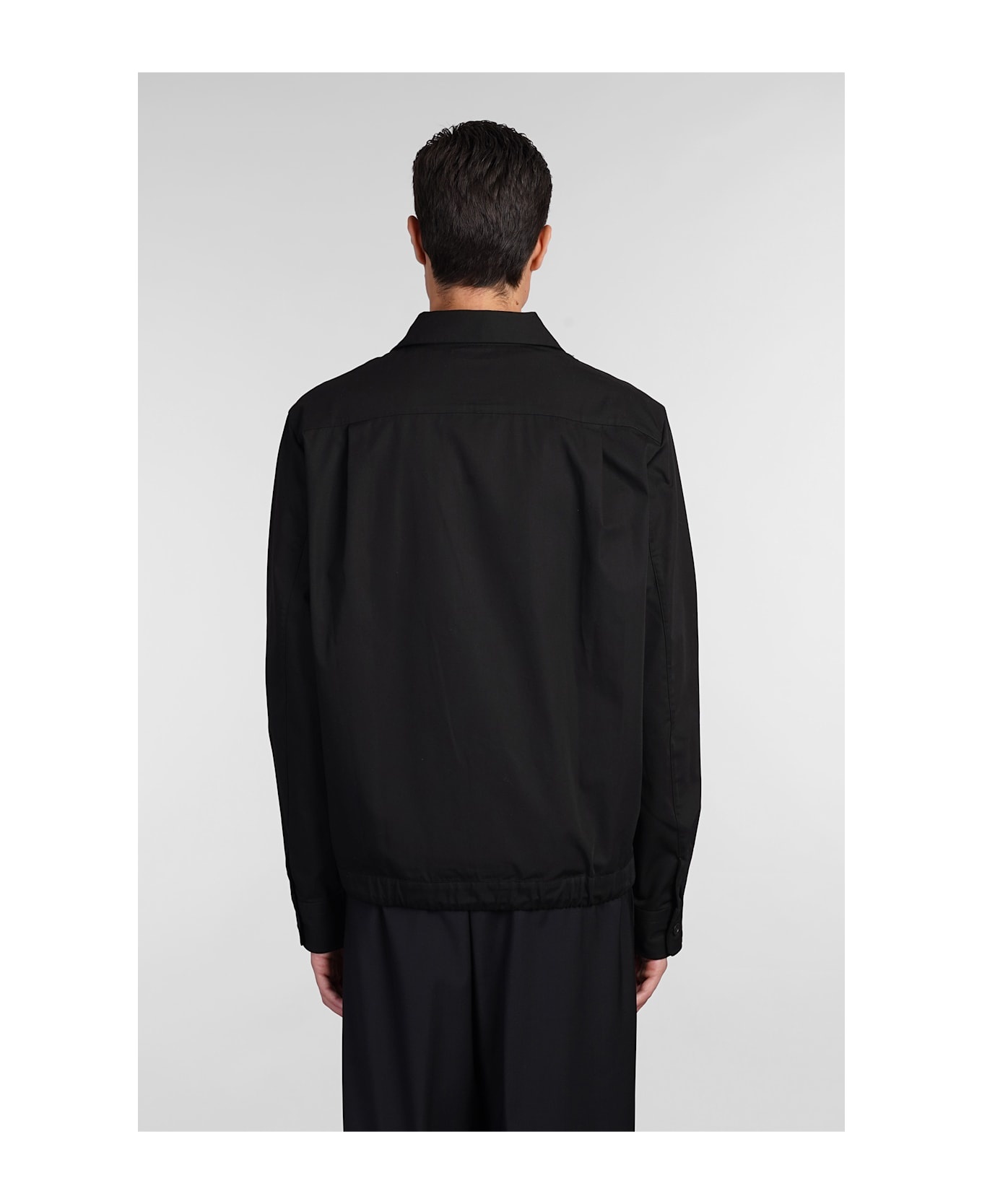 Shirt In Black Cotton - 3