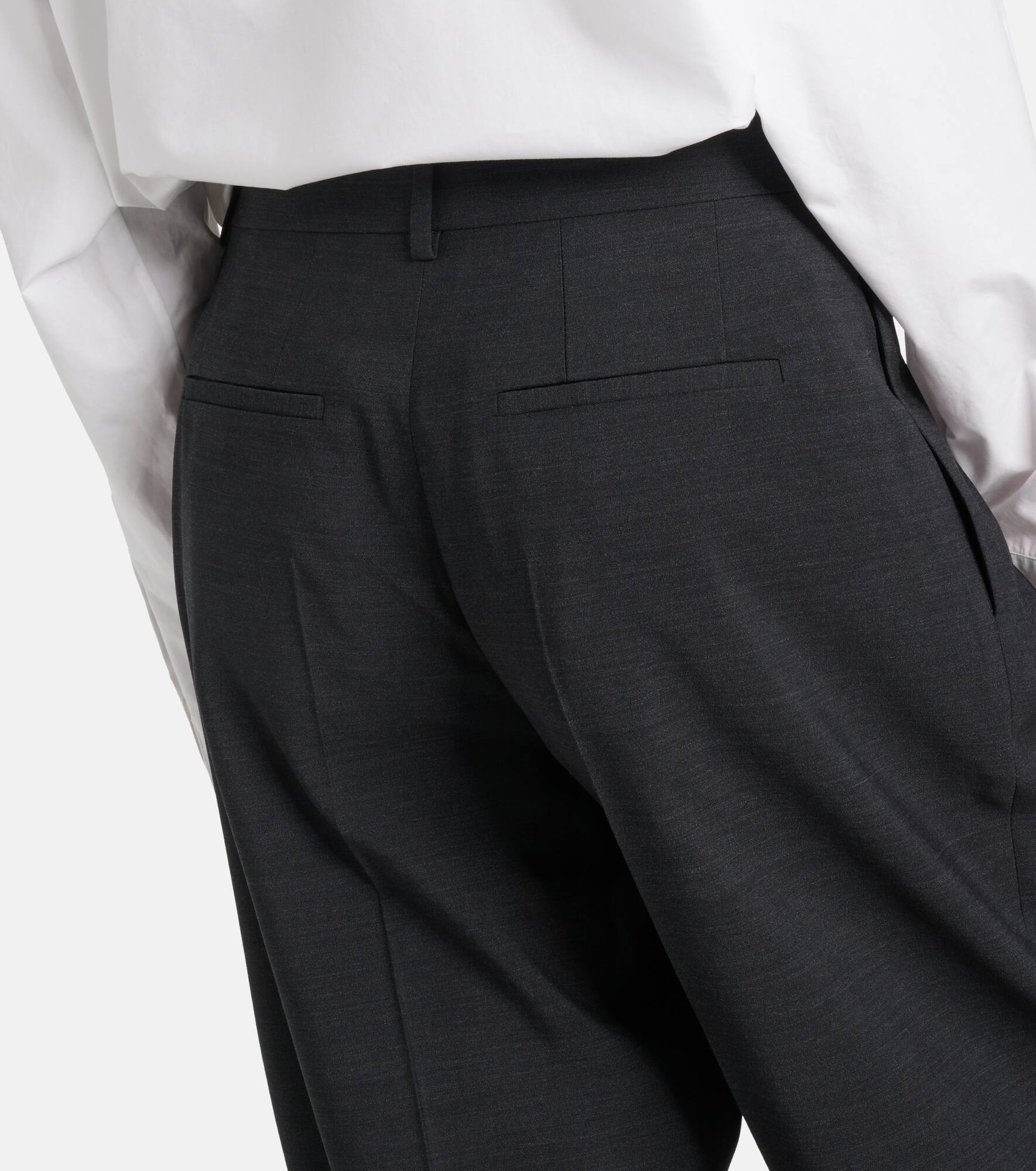 Tor virgin wool palazzo pants - 6