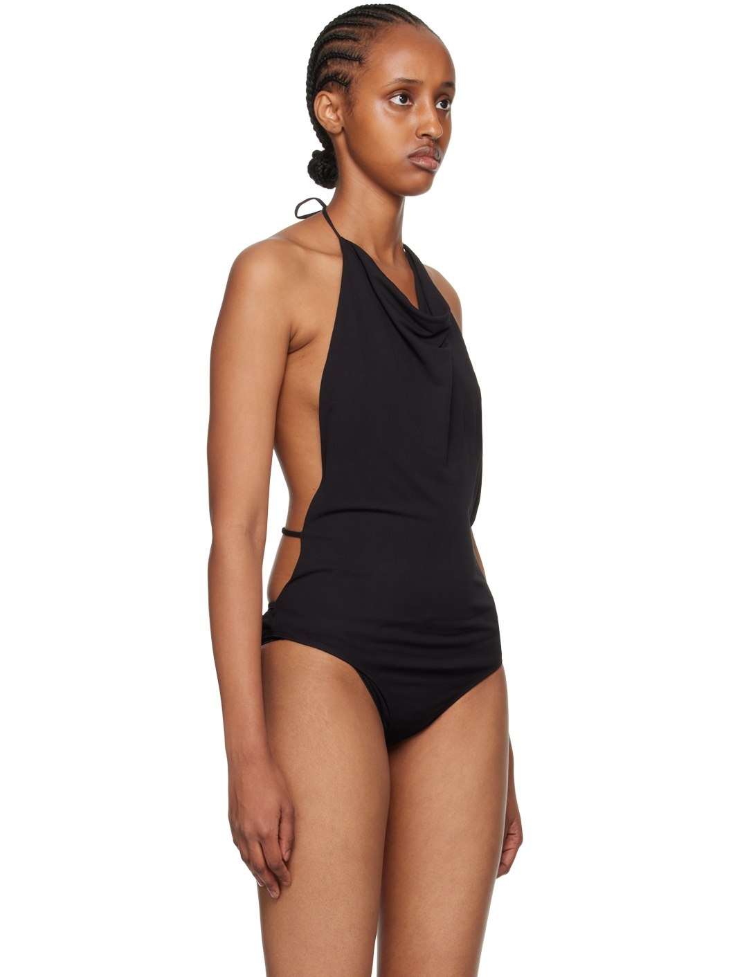 Black Monette Bodysuit - 4