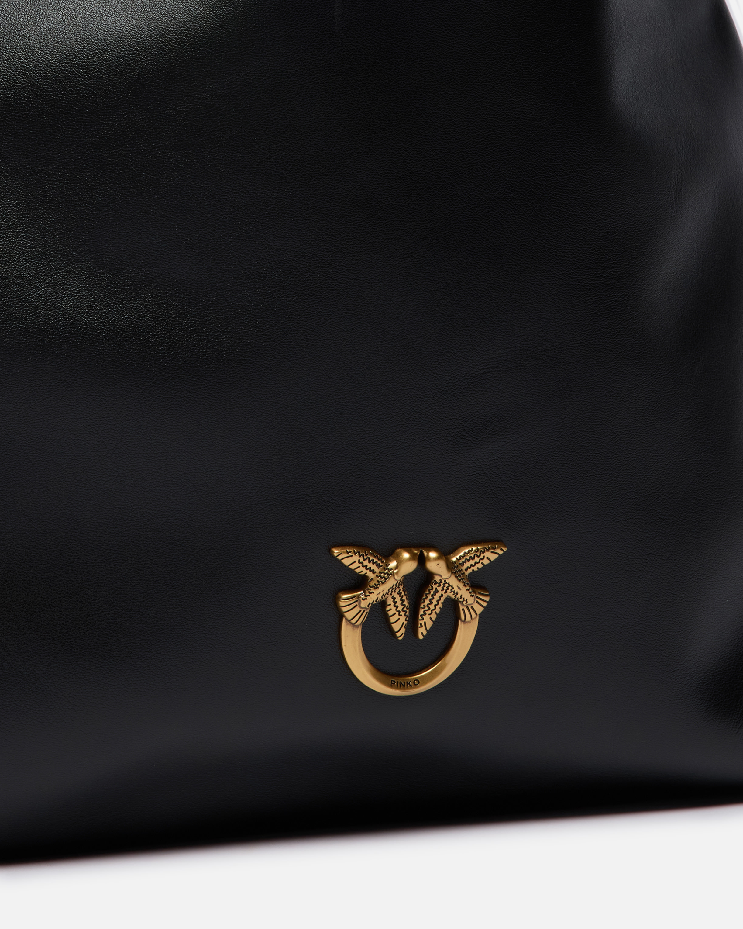 VERTICAL MEDIUM LEATHER SLOUCHY BAG - 3