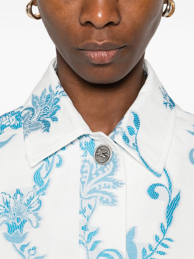 floral-pattern pocket jacket 5