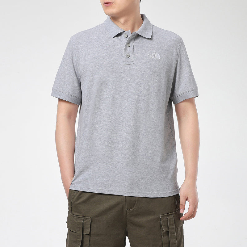 THE NORTH FACE Polo T-Shirts 'Grey' NF0A5B1O-DYX - 3