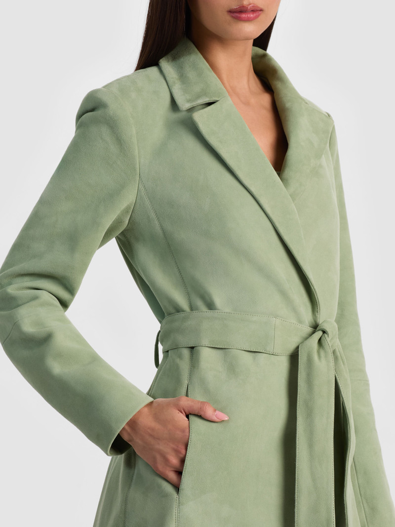 KARLEY SUEDE WRAP COAT 4
