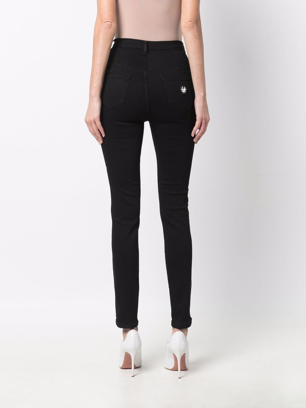 super high-waist jeggings - 4
