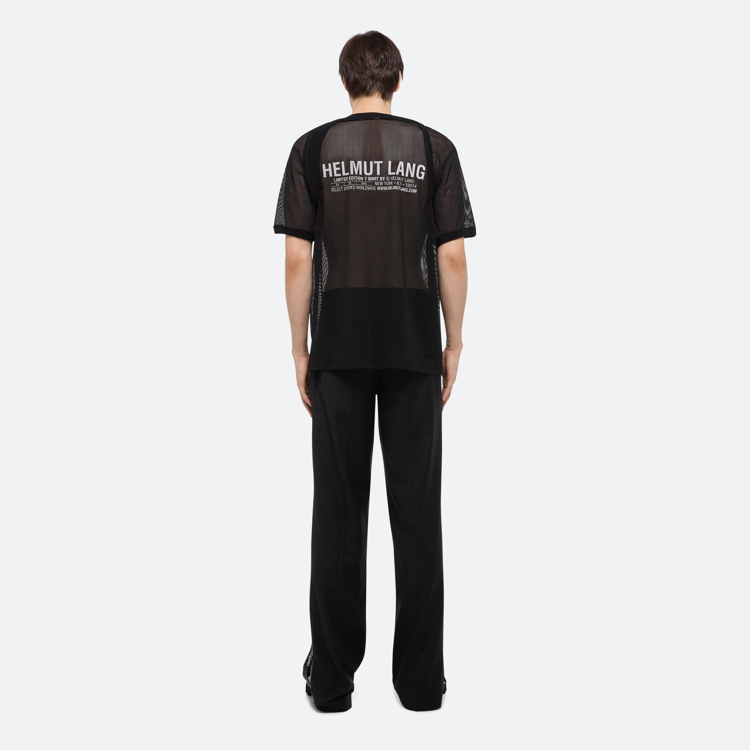 MESH LOGO TEE - 5