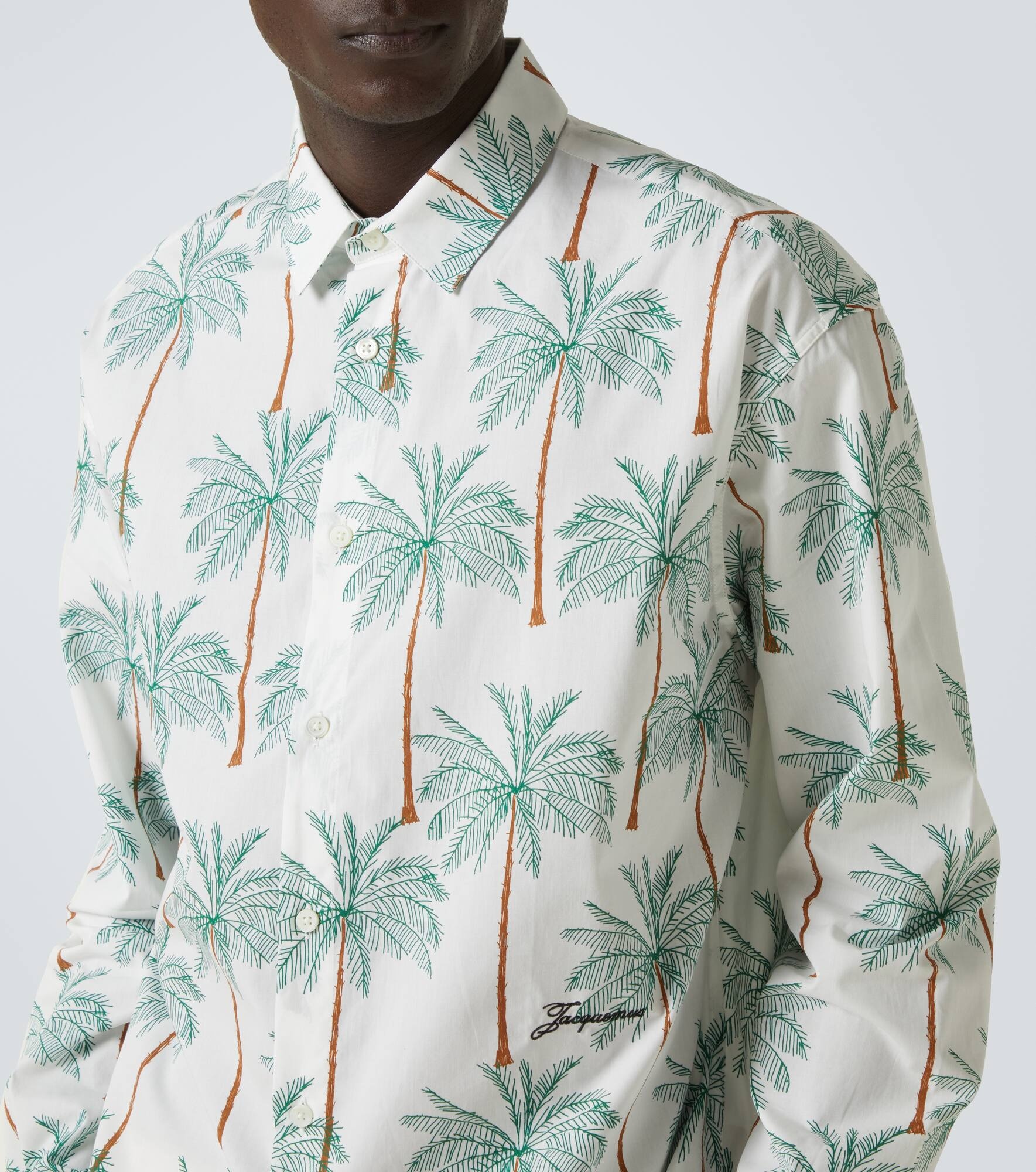 Simon printed cotton shirt - 5