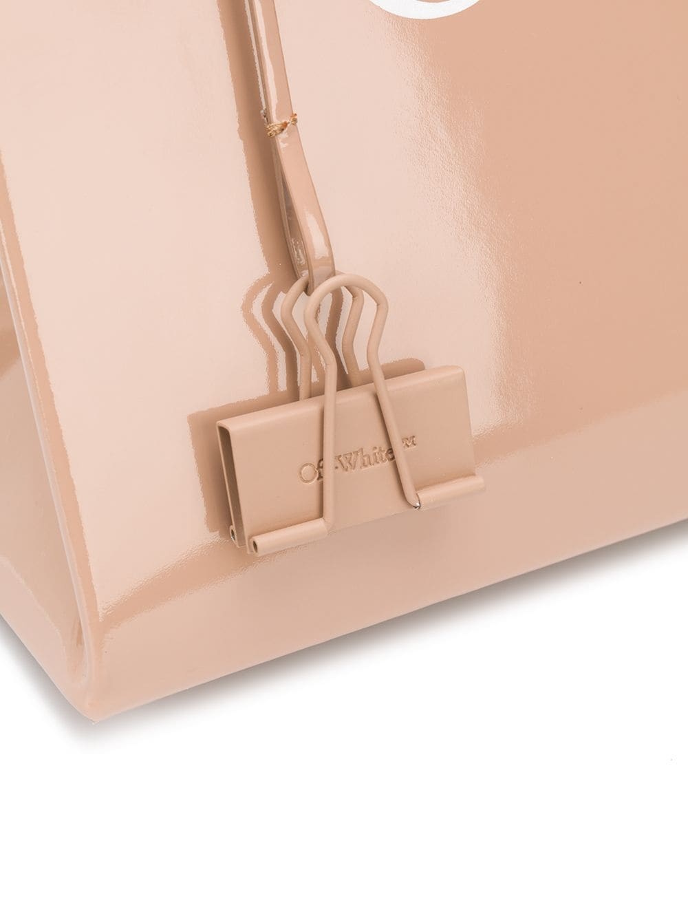 medium nude box bag - 4