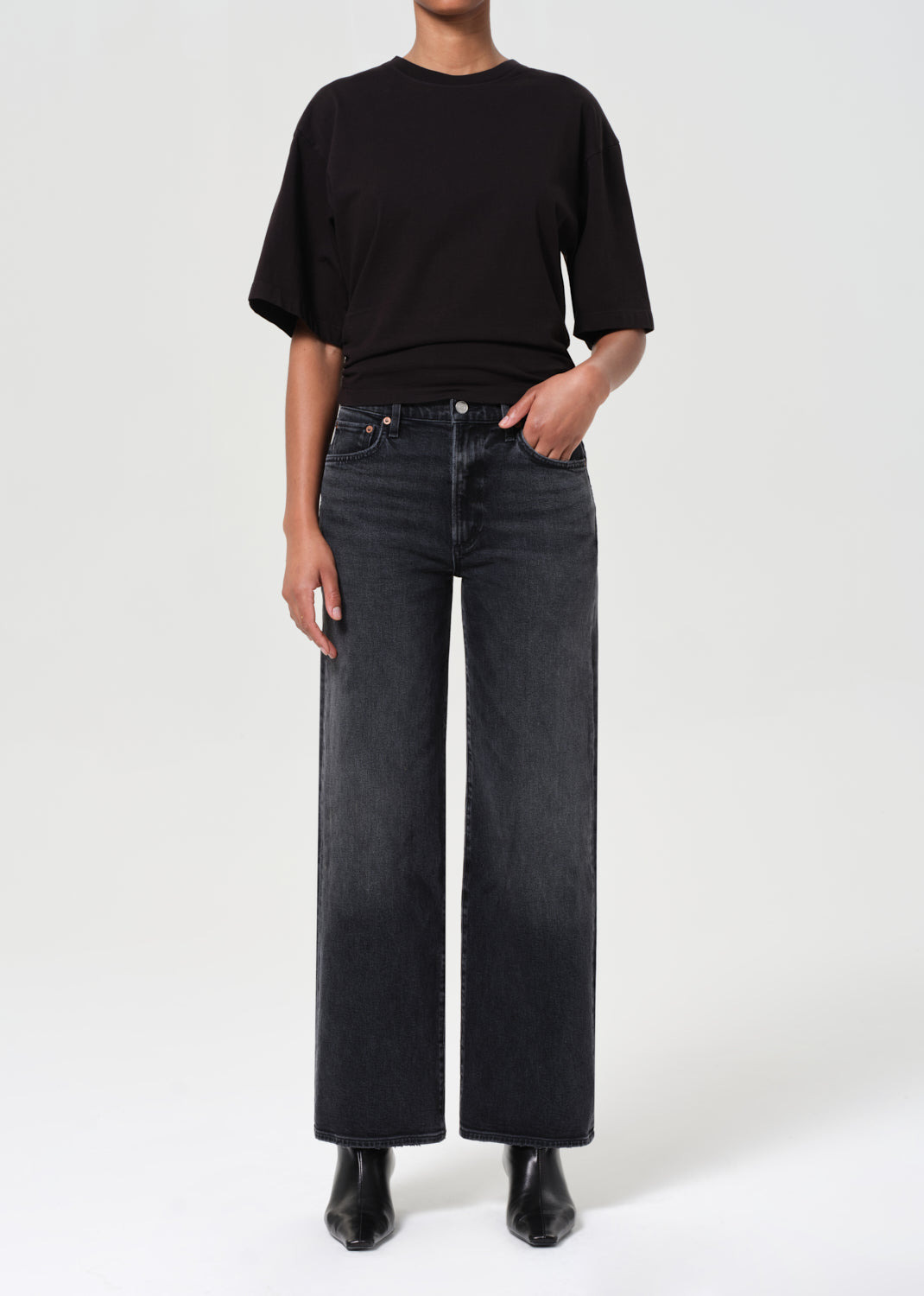 HARPER STRAIGHT JEAN (STRETCH) IN RADIUS - 2