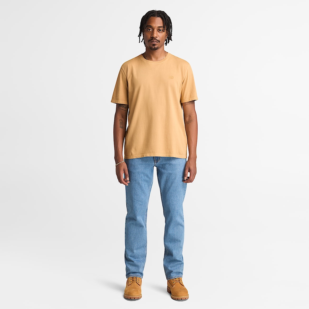 Men's Dunstan River Garment Dye Short-Sleeve T-Shirt - 3