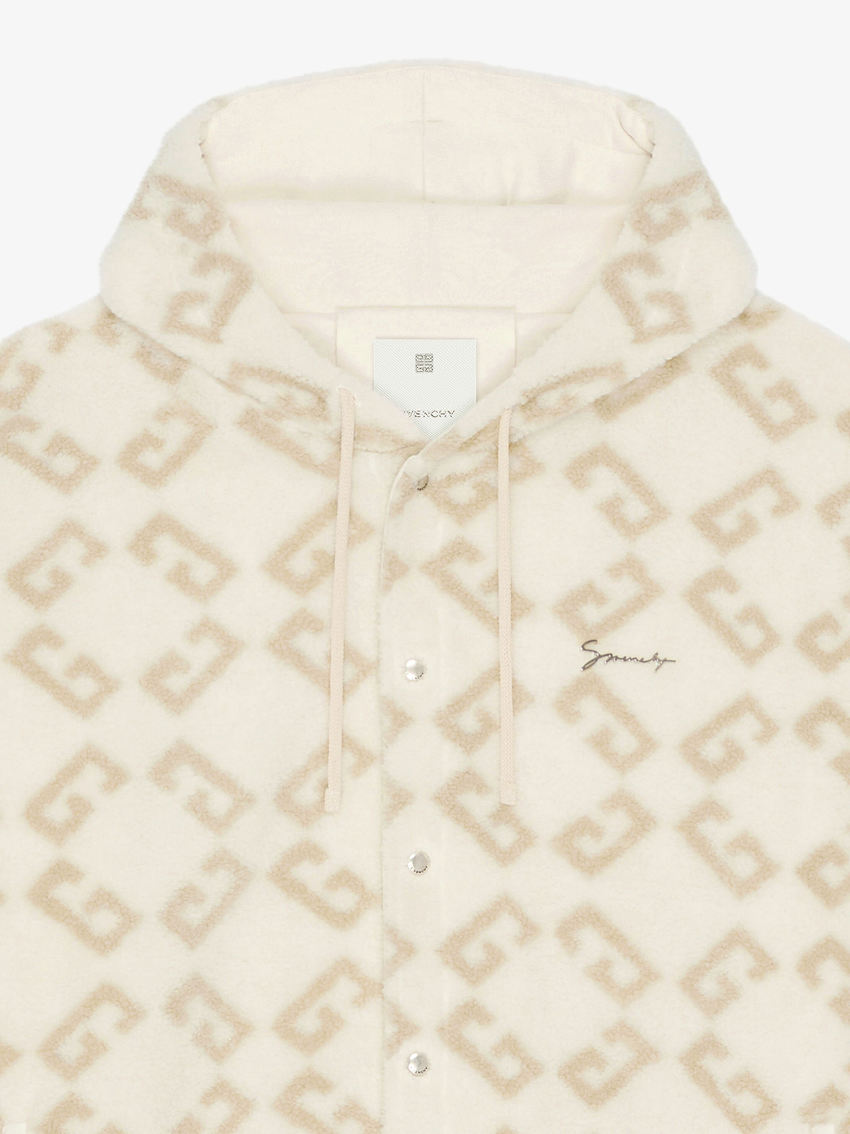 HOODIE IN MONOGRAM 72 JACQUARD - 4