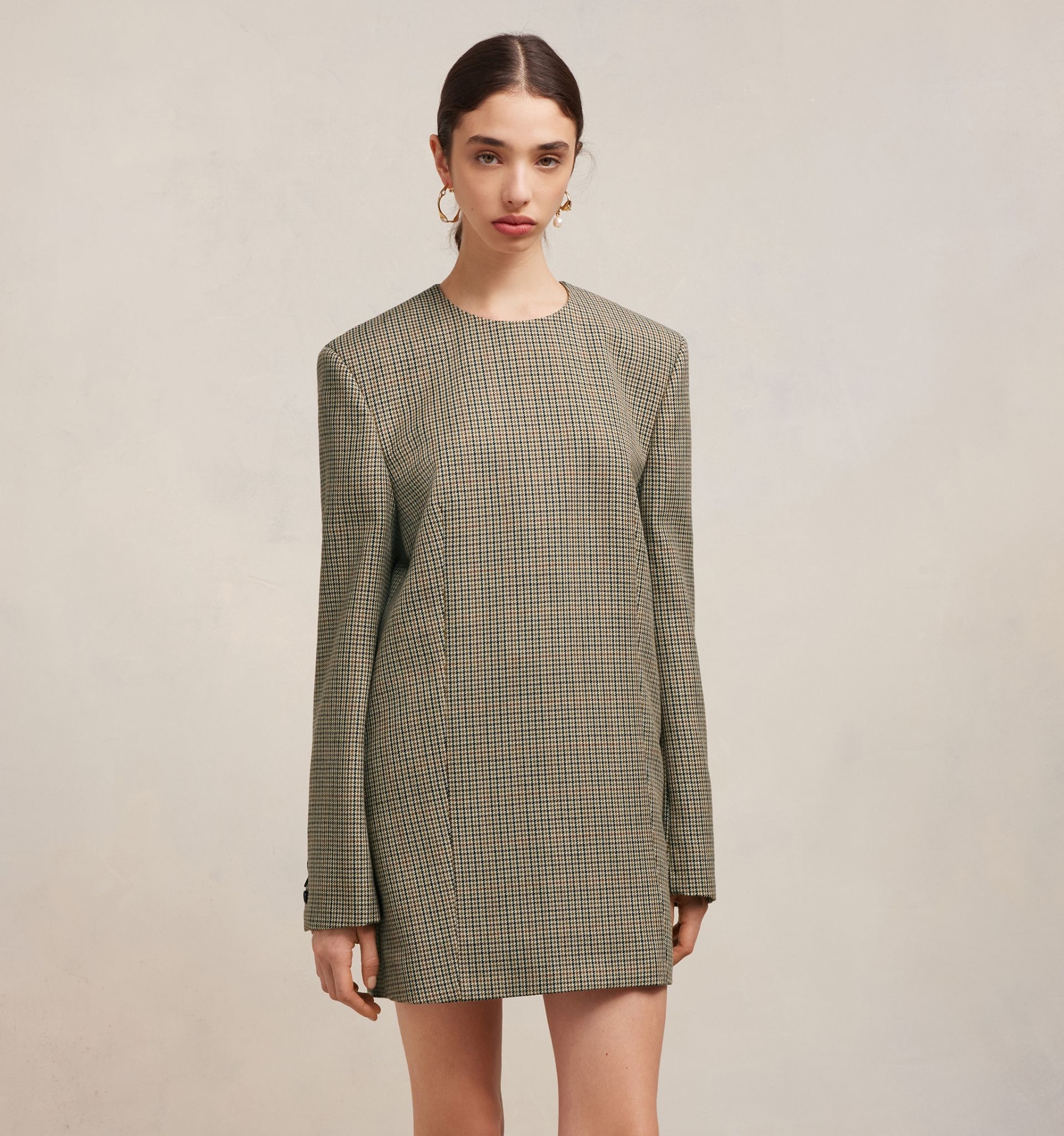 Tailored Short Dress - 6