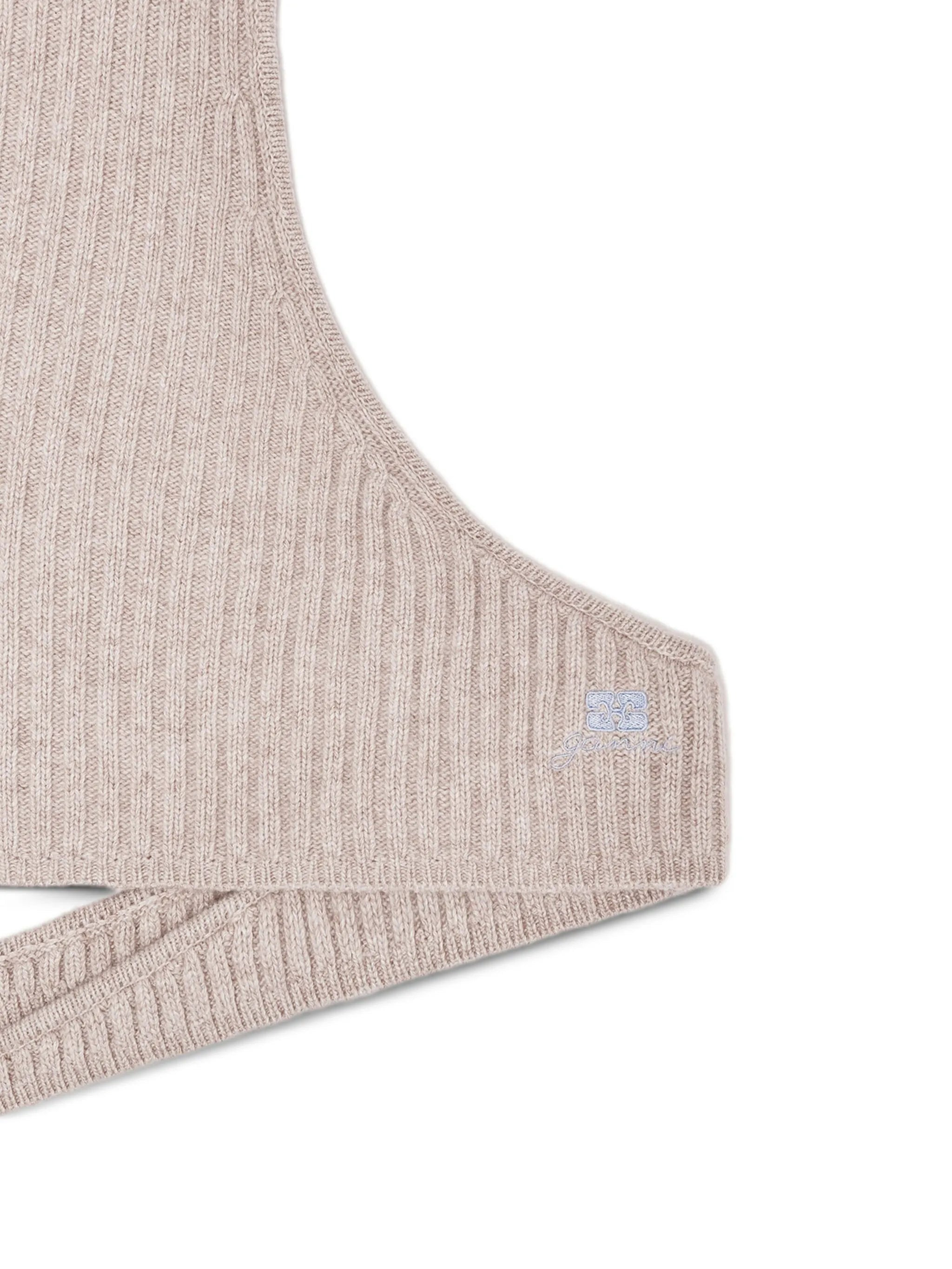 Ganni Rib Knit Balaclava - 2