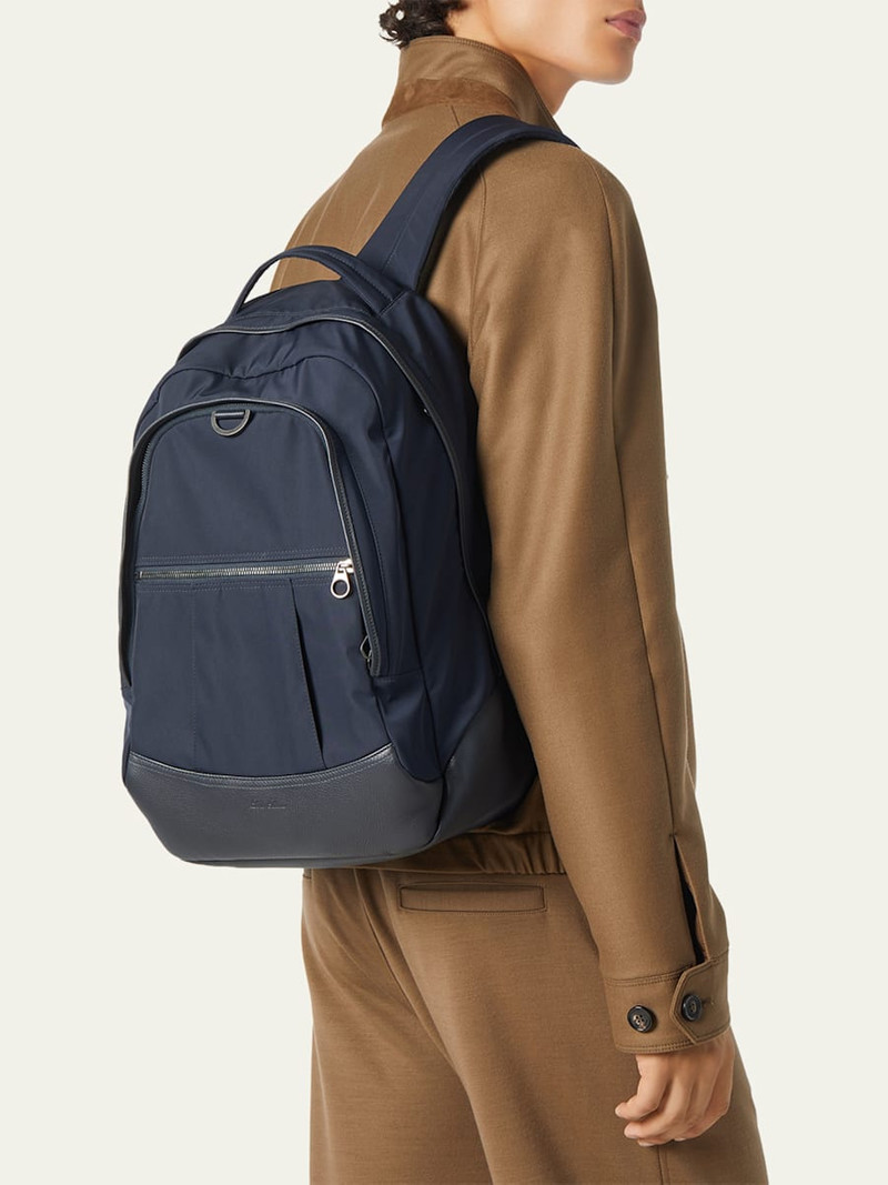 Loro Piana Men's Pioneer Medium Backpack outlook