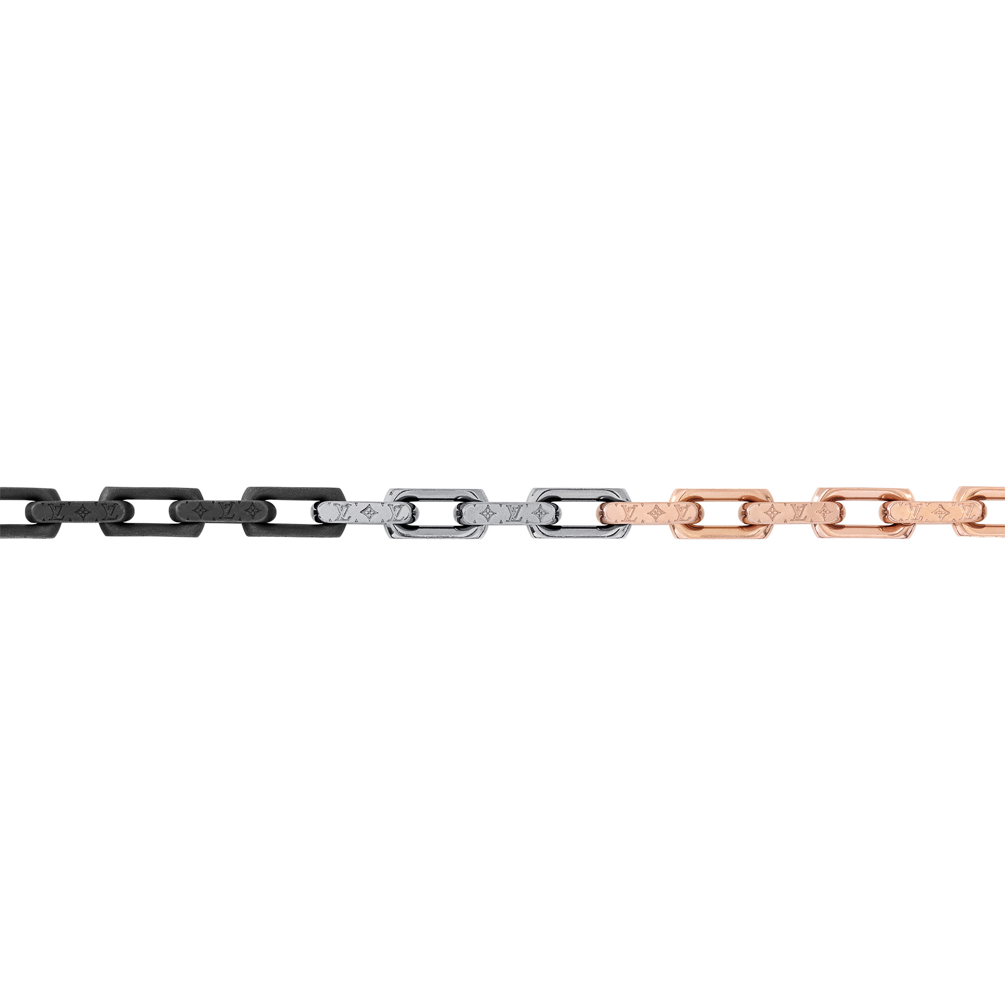 Monogram Chain Necklace - 4