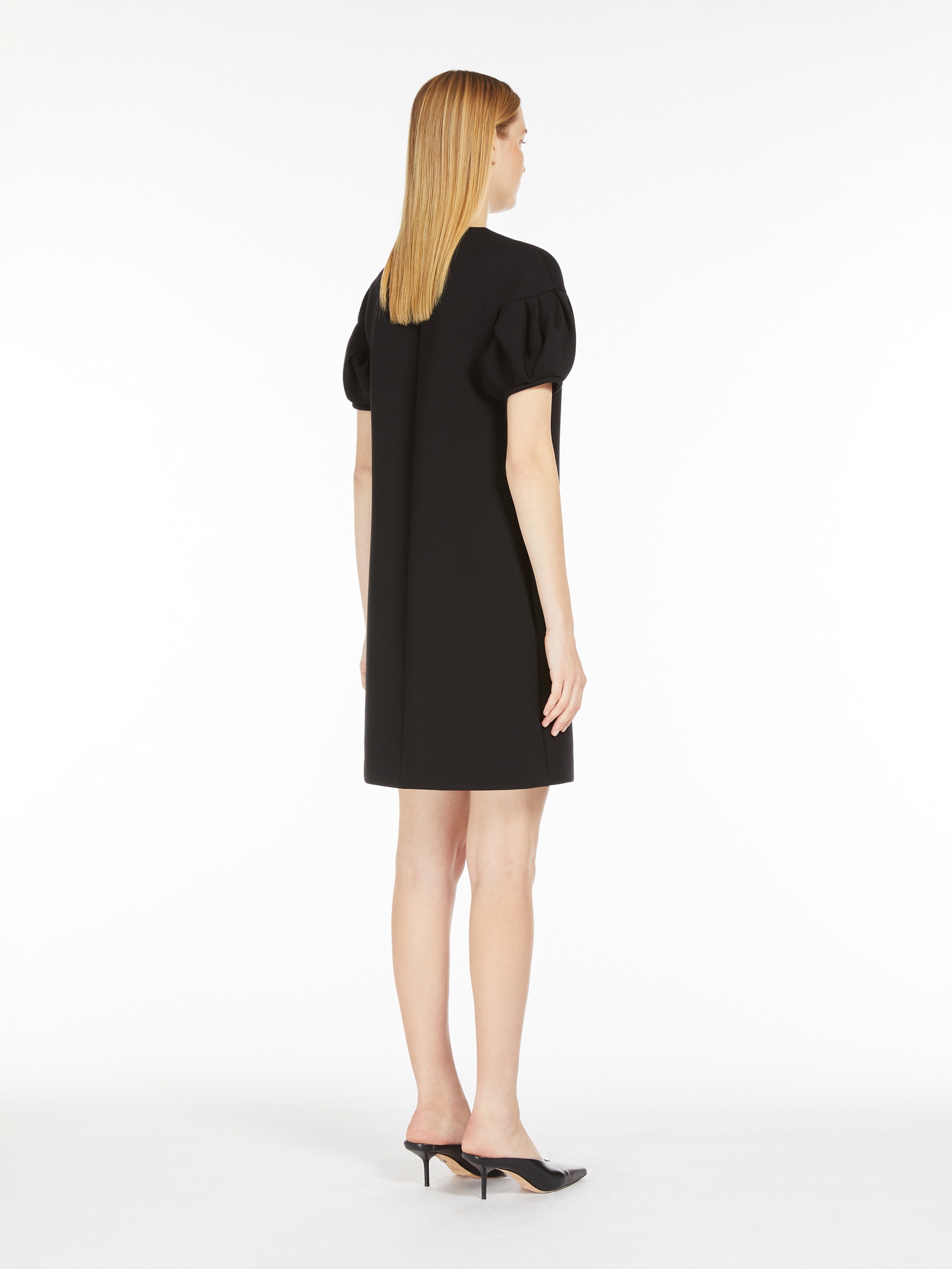 URSOLA Scuba jersey mini dress - 4