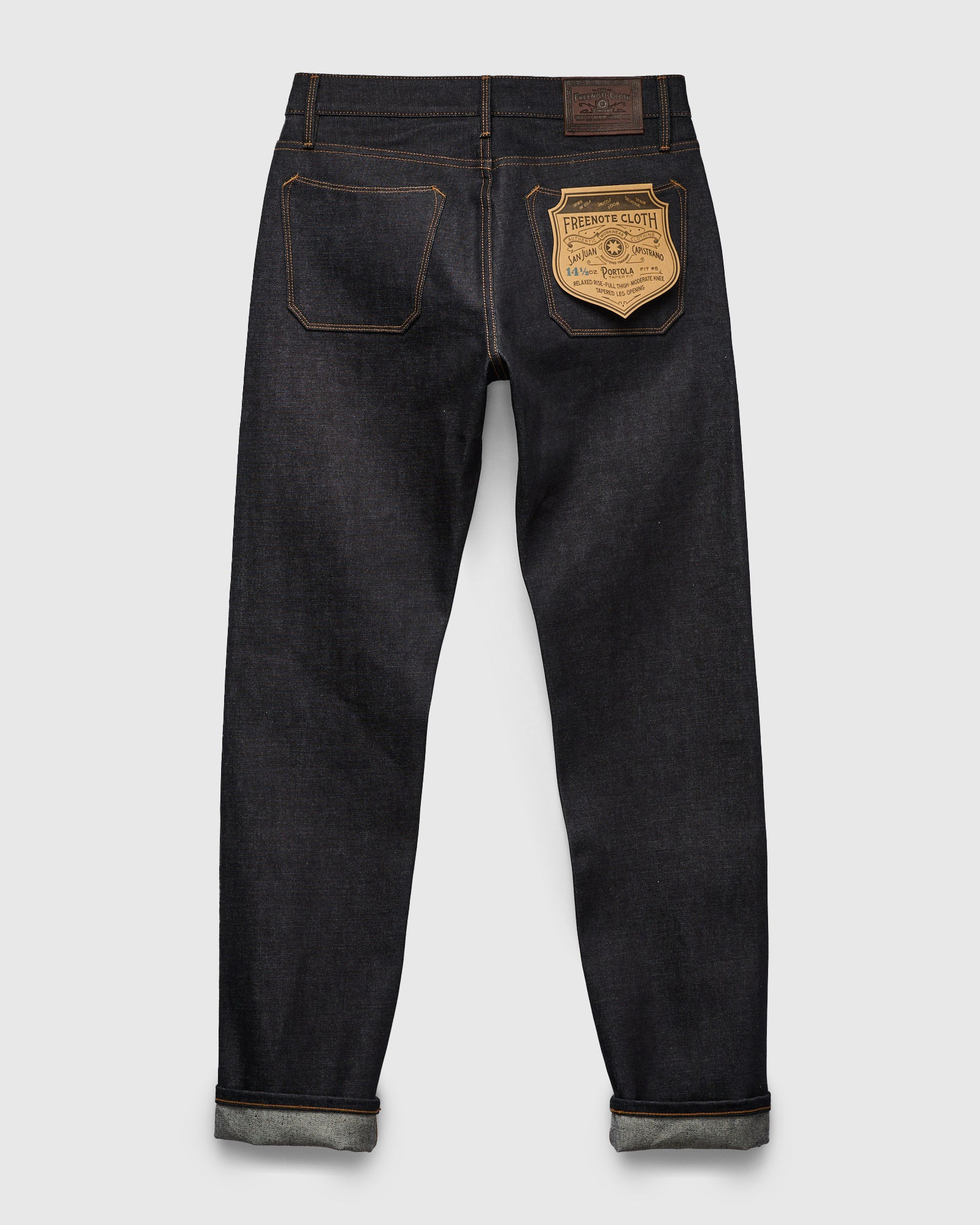 "Portola" 14.25oz Selvedge Denim - Tapered Fit - 3