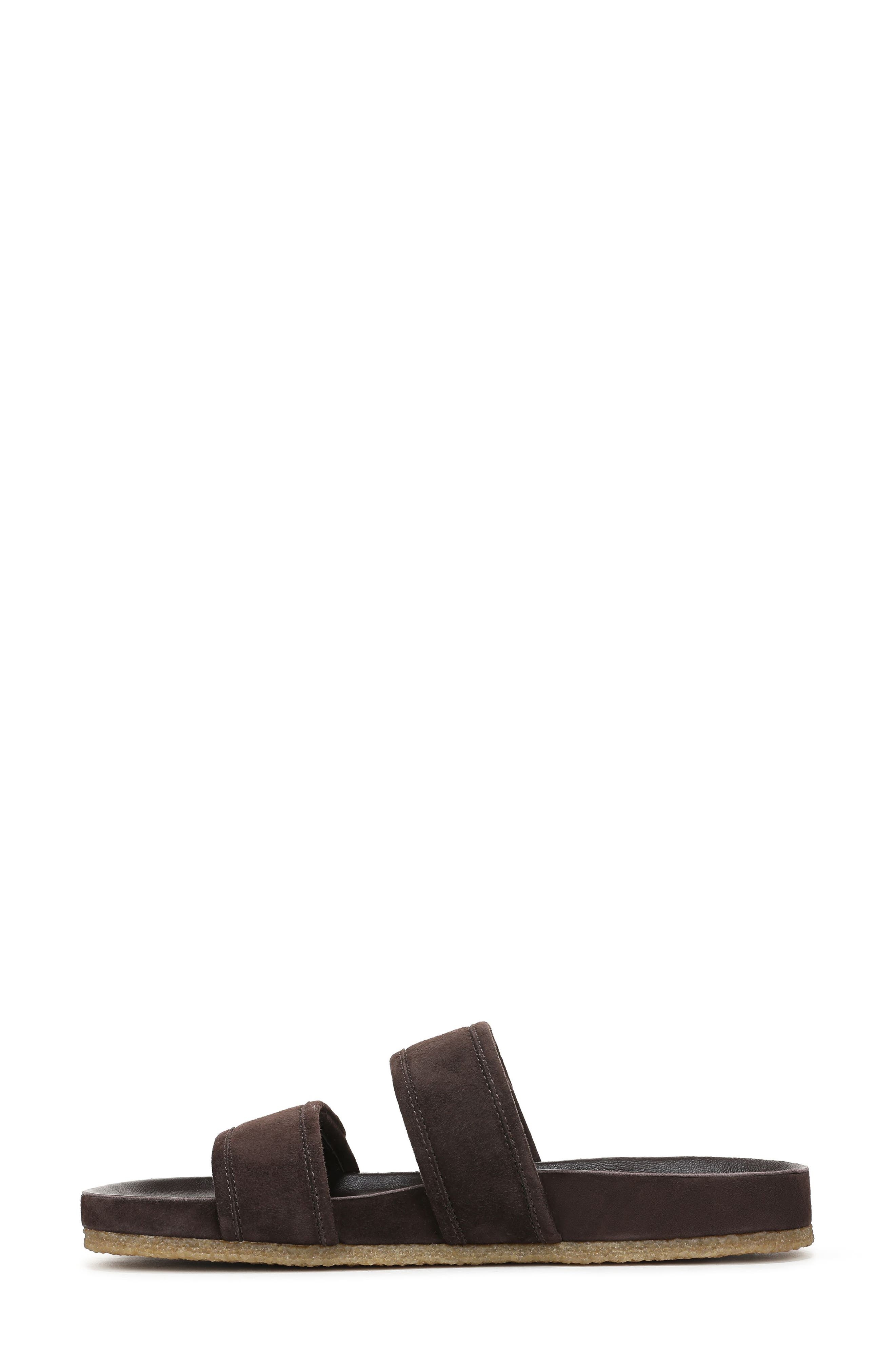 Veronica Beard Percey Slide Sandal in Espresso at Nordstrom - 8