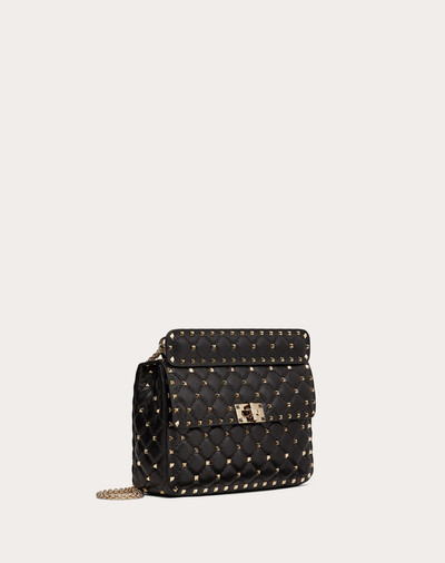 Valentino Medium Rockstud Spike Nappa Leather Bag outlook