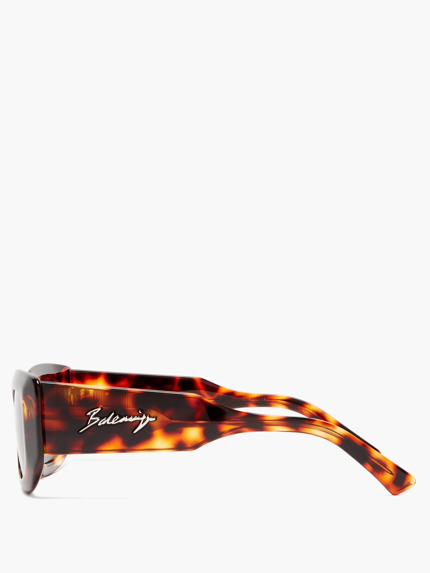 Signature logo tortoiseshell-acetate sunglasses - 4