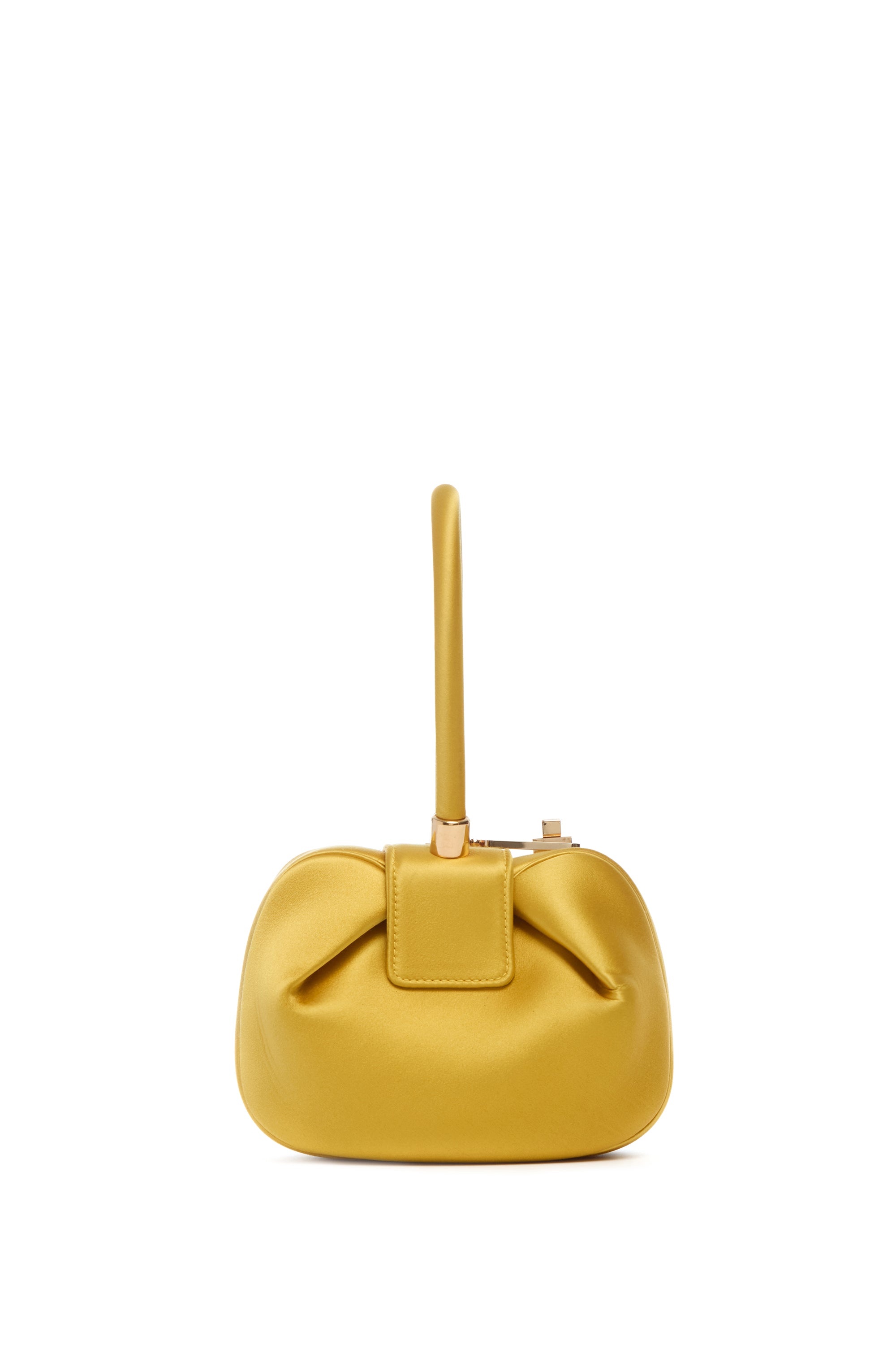 Demi Bag in Amber Satin - 2