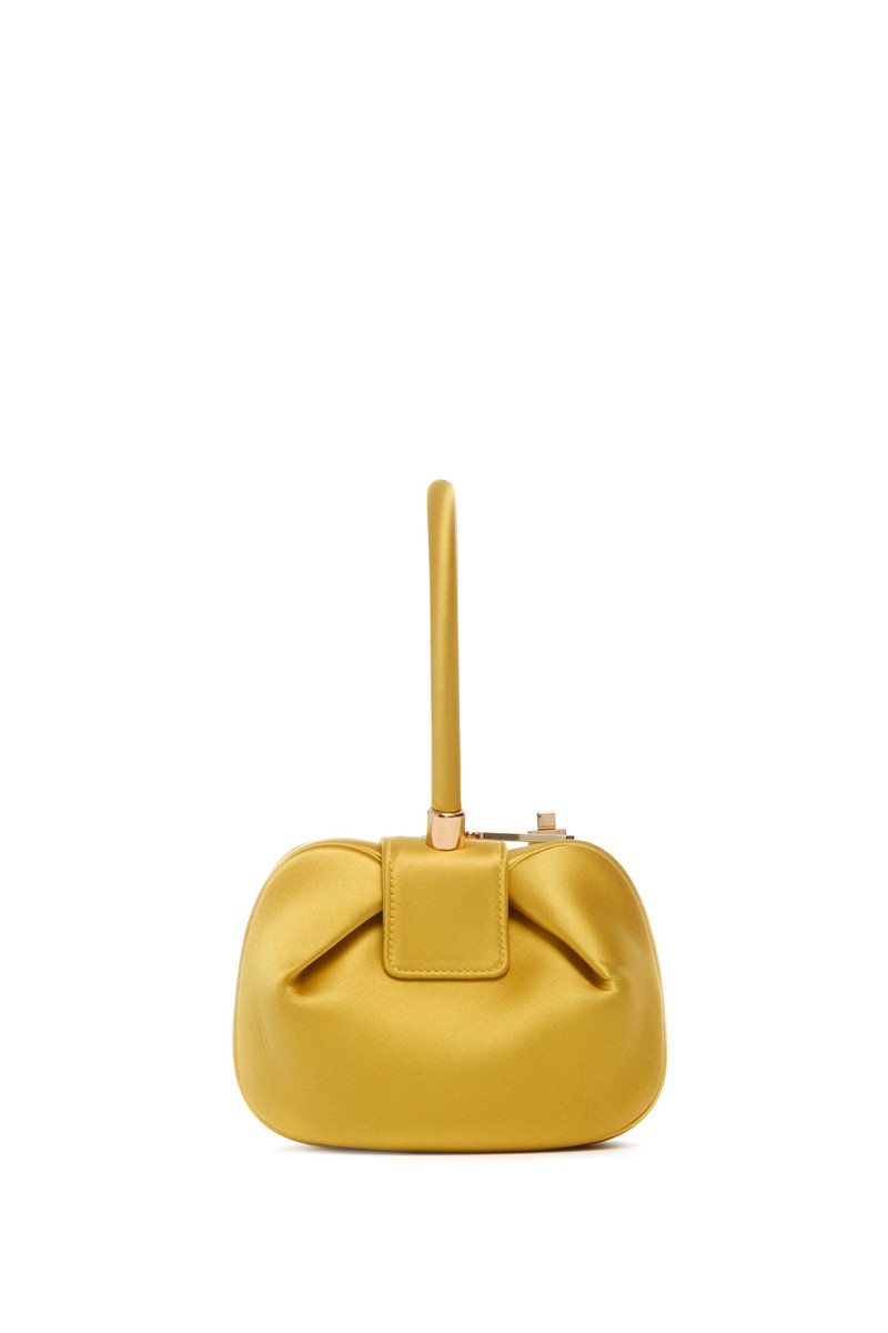 GABRIELA HEARST Demi Bag in Amber Satin outlook