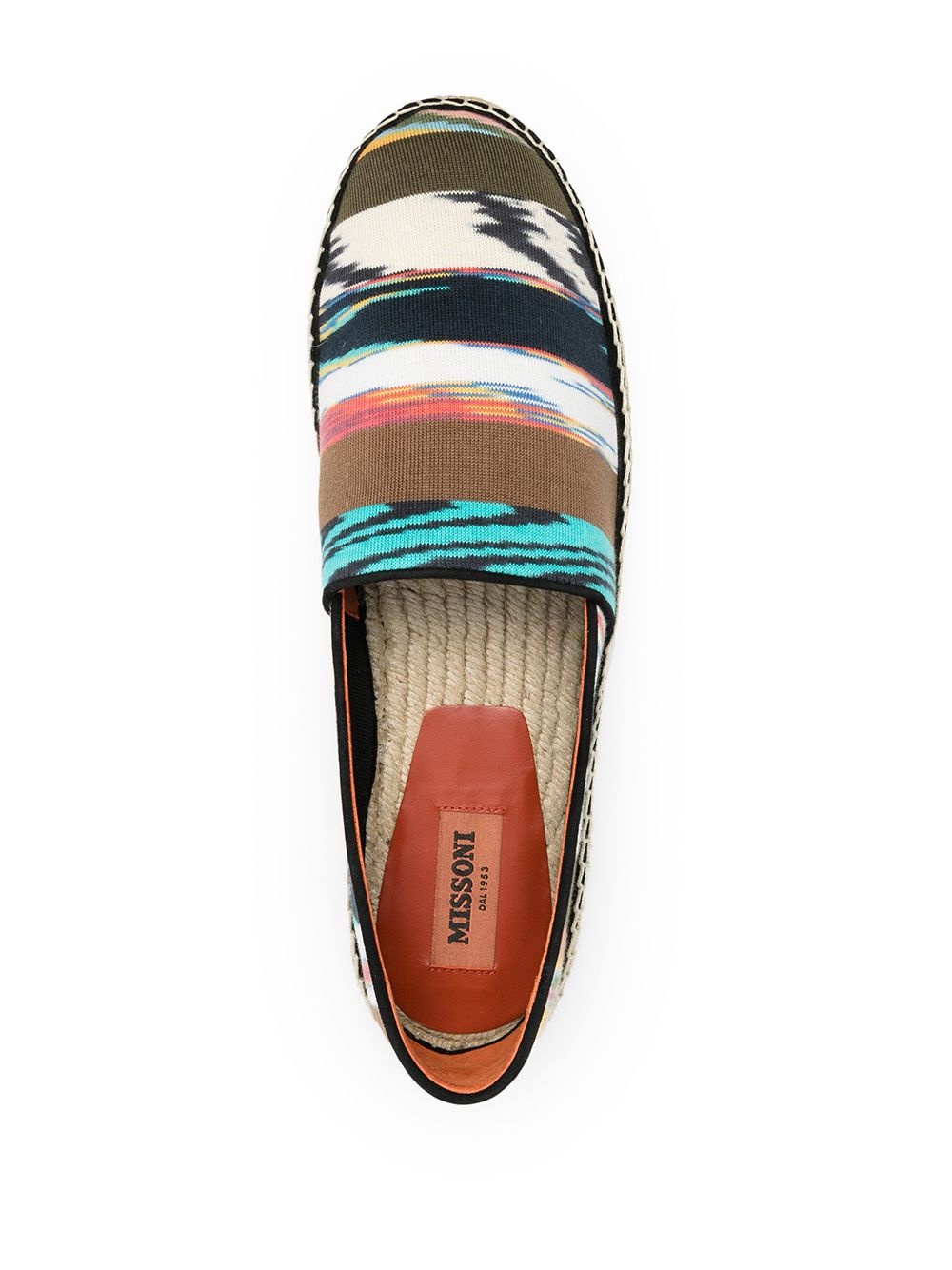 mixed-print espadrilles - 4