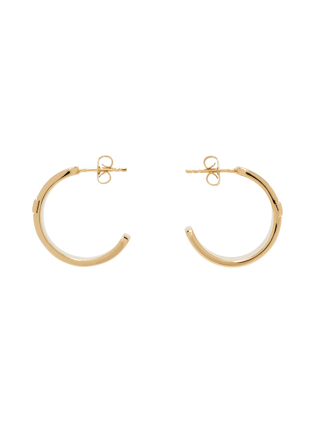 Gold Grace Hoop Earrings - 1