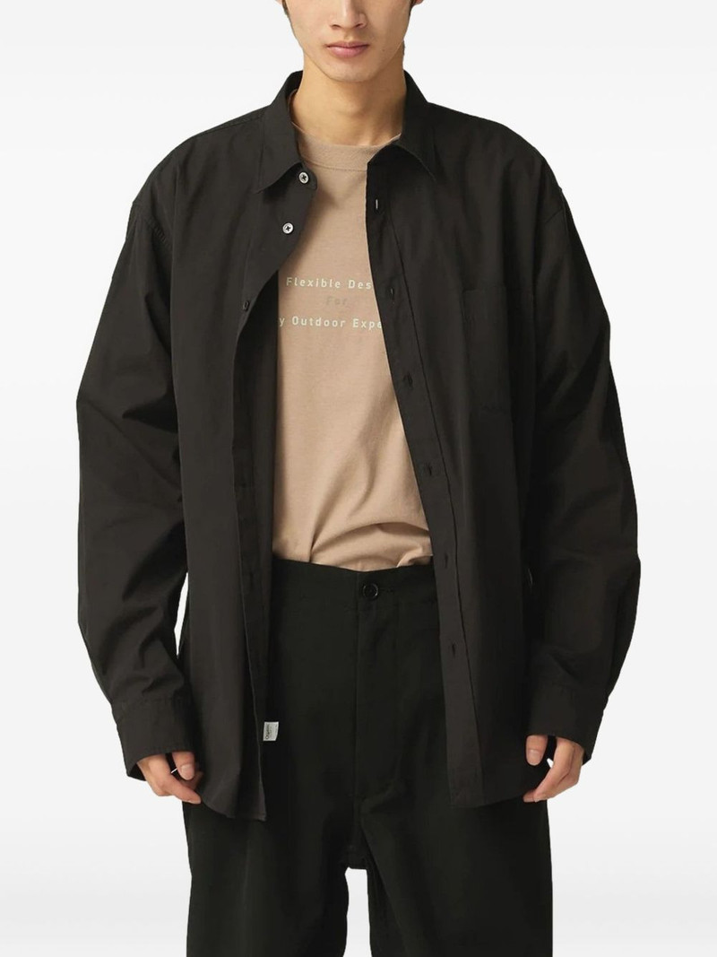 snow peak organic-cotton shirt outlook