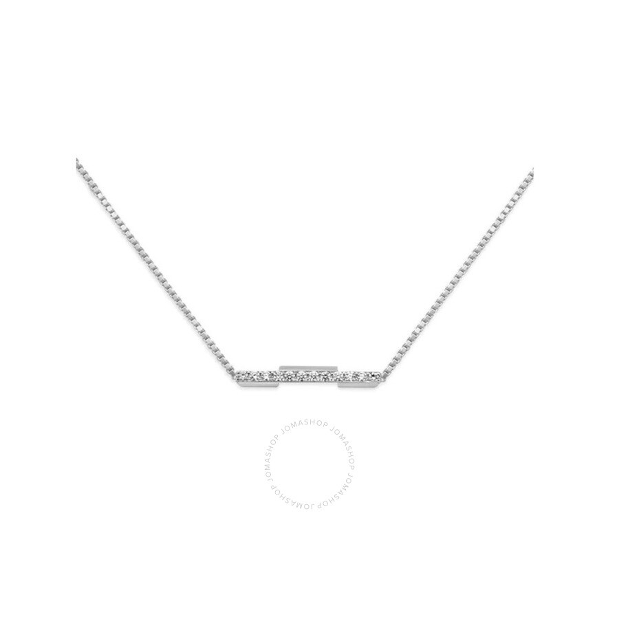 Gucci Link to Love necklace with diamonds - 1